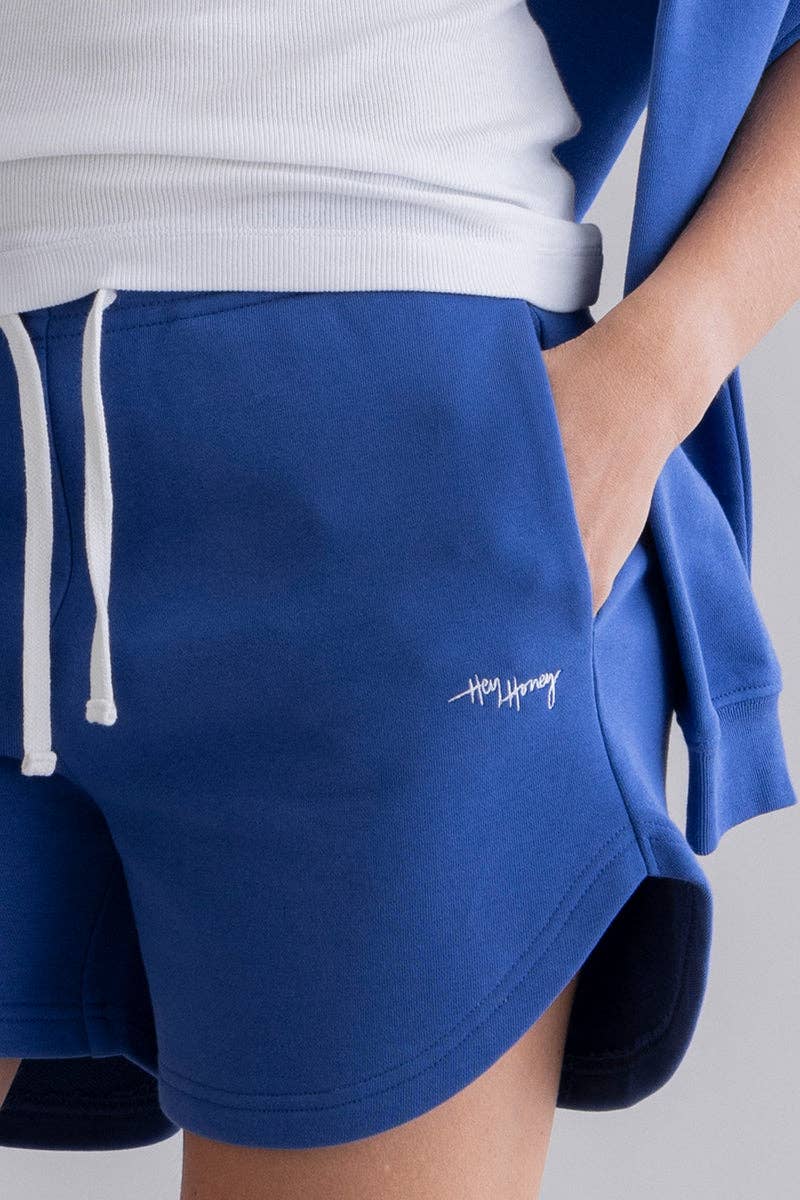 Boxing Sweat Shorts Royal Blue