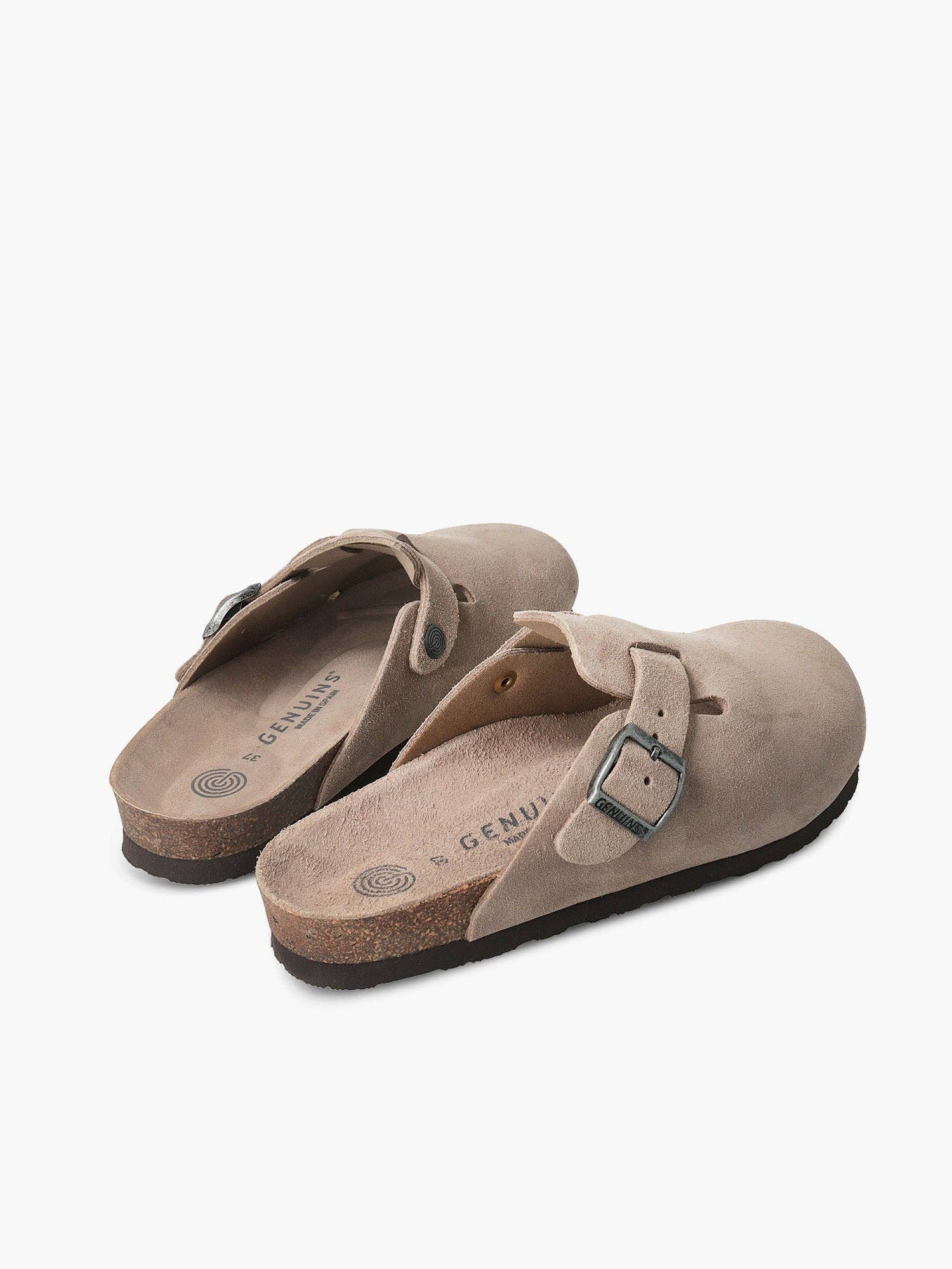 RIVA VELOUR TAUPE Unisex Clogs