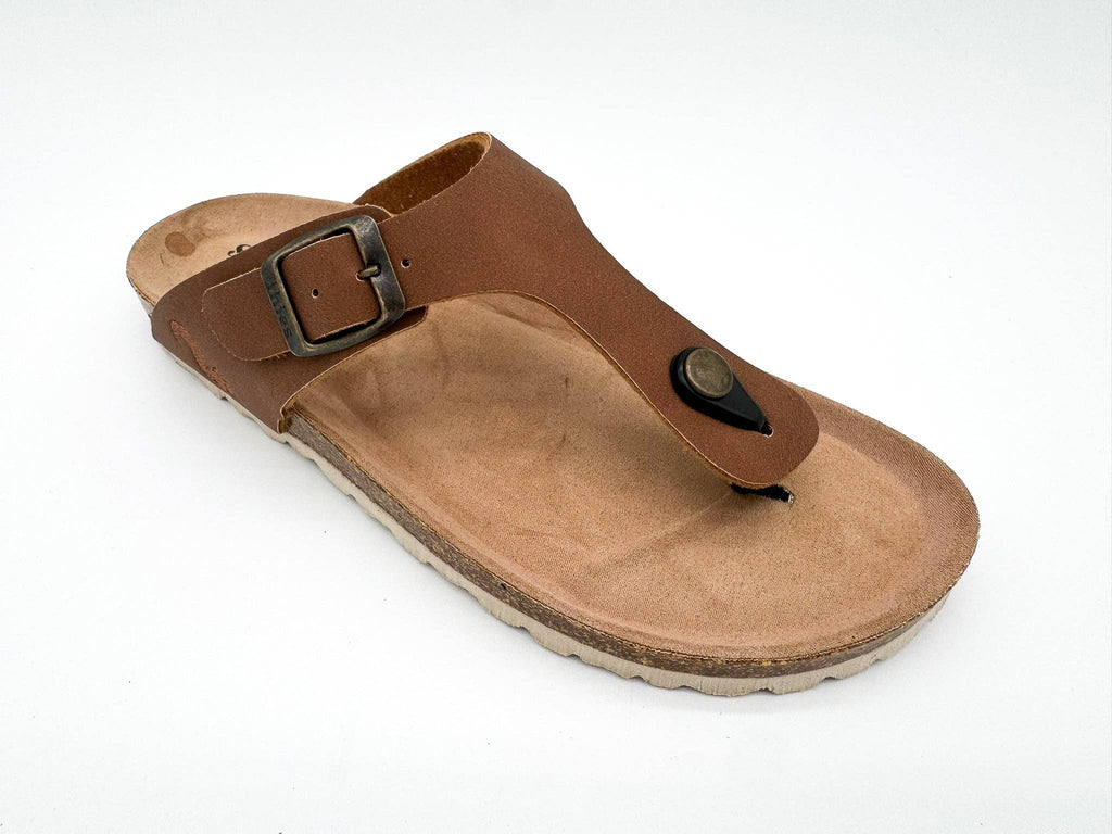 Thies 1856 ® Eco Bio Zehentrenner vegan Zimt