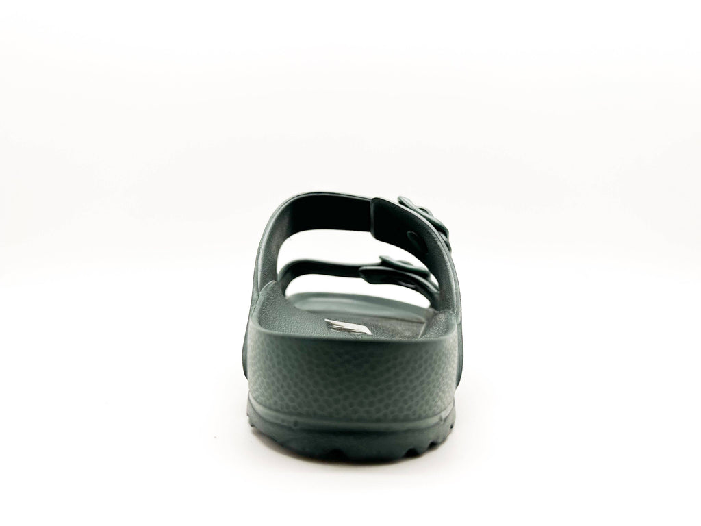Thies 1856 ® Ecofoam Sandale vegan waldgrün