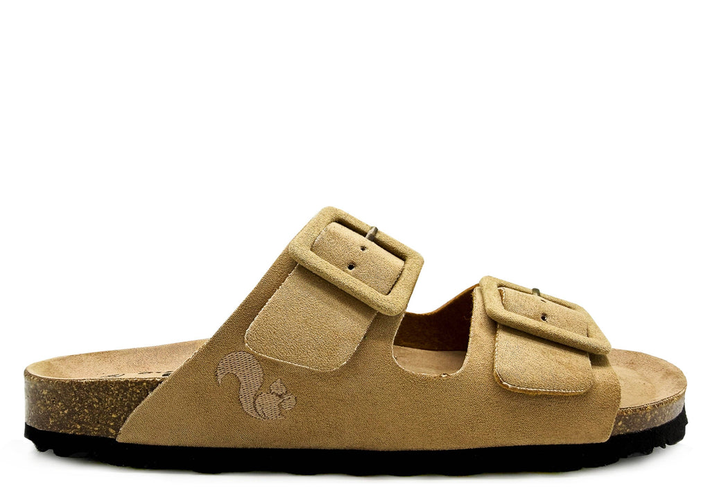 Thies 1856 ® Eco Bio bezogene Sandale vegan Haselnuss