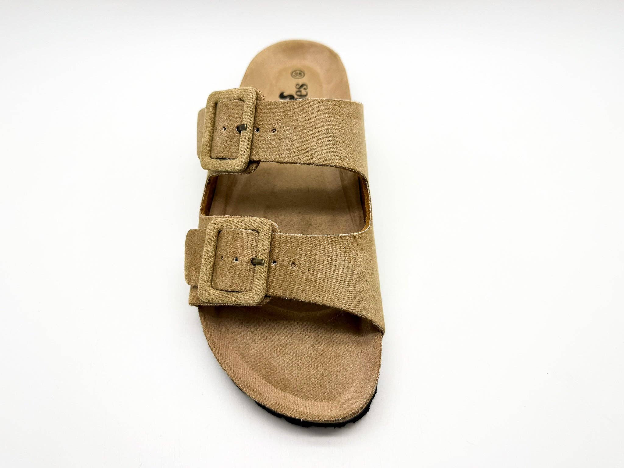 Thies 1856 ® Eco Bio bezogene Sandale vegan Haselnuss